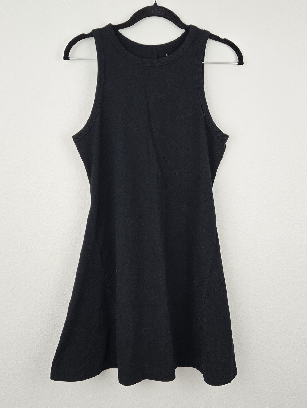 Black A New Day Sleeveless Mini Dress Fit And Flare Silhouette